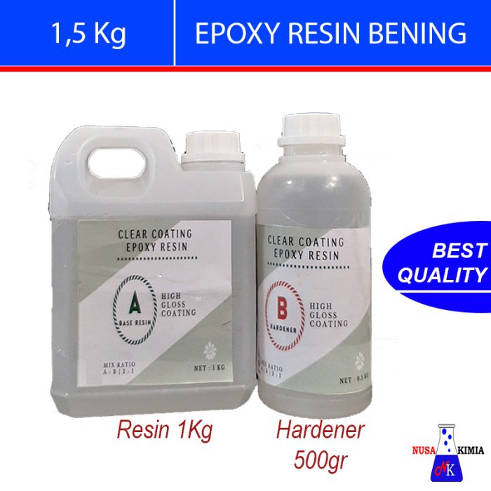 

Epoxy Resin Bening 15 Kg I NEW21