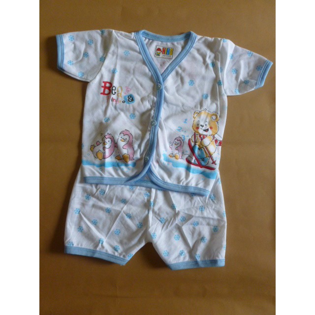 Setelan Baju Bayi Pendek