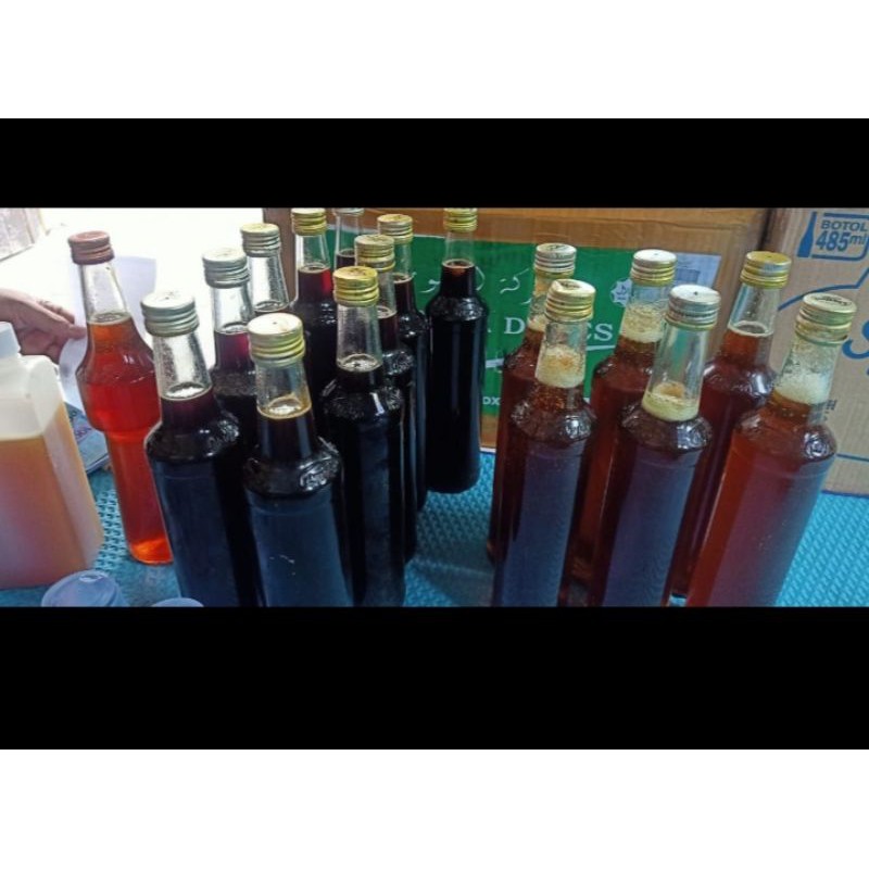 

Madu Hitam Pahit Hutan Sialang (700 gr)