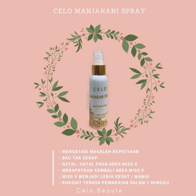 Celo manjakani spray