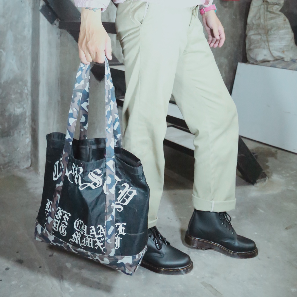 Mancow High Boots Hitam Sepatu Formal Pria Wanita Original Kulit Asli