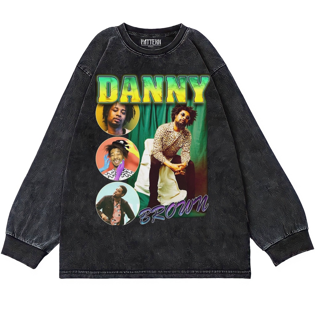 KAOS OVERSIZE | OVERSIZE LONGSLEEVE | T-SHIRT OVERSIZE | WASHING | KAOS DANNY BROWN VINTAGE TEE