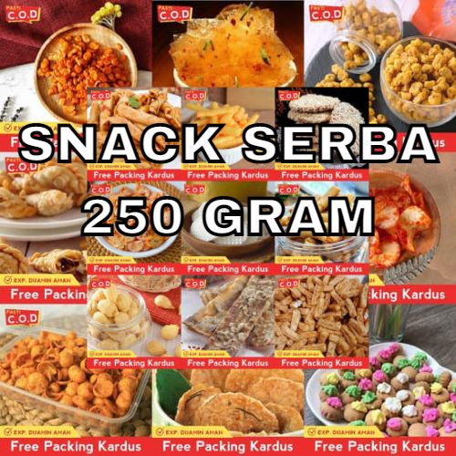 

Serba 250 Gram Jajanan Viral Pedas Manis Asin Gurih TOKO GUNUNG JATI