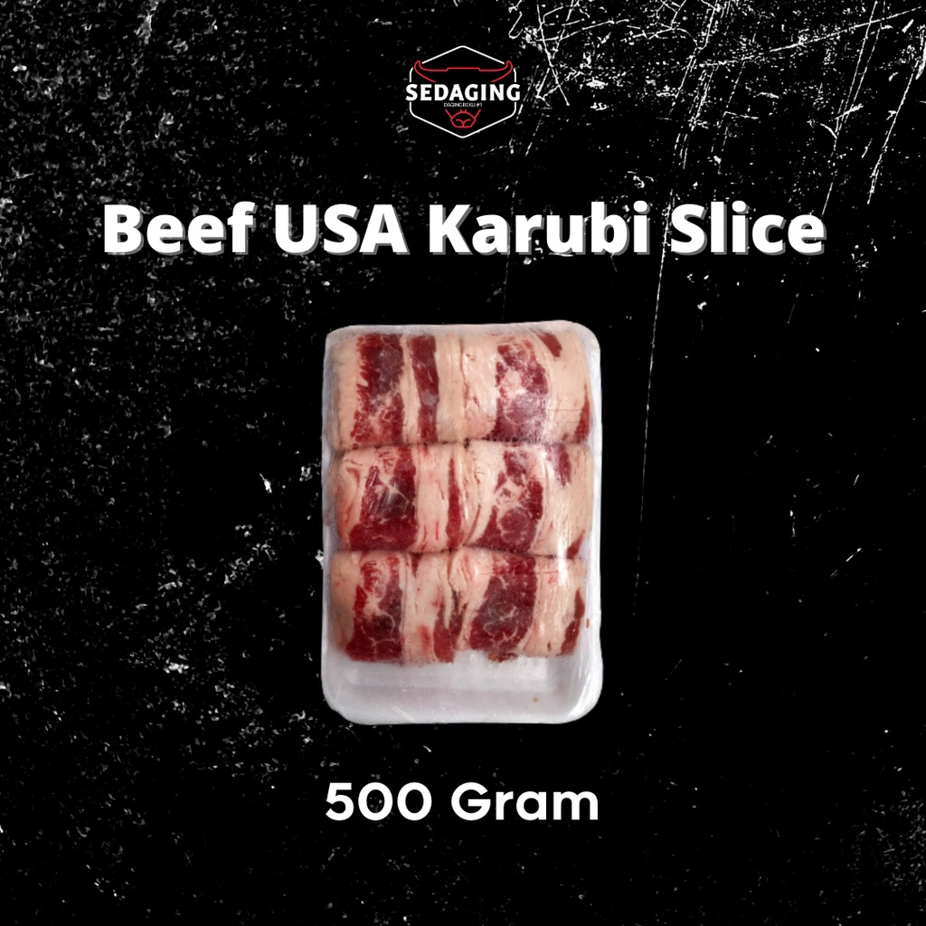 

Daging Slice Sapi / Beef Slice Karubi PREMIUM Halal Bandung / Daging Slice 500gr
