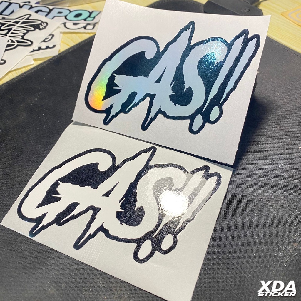 

STIKER/STICKER PRINTCUTT GAS!!