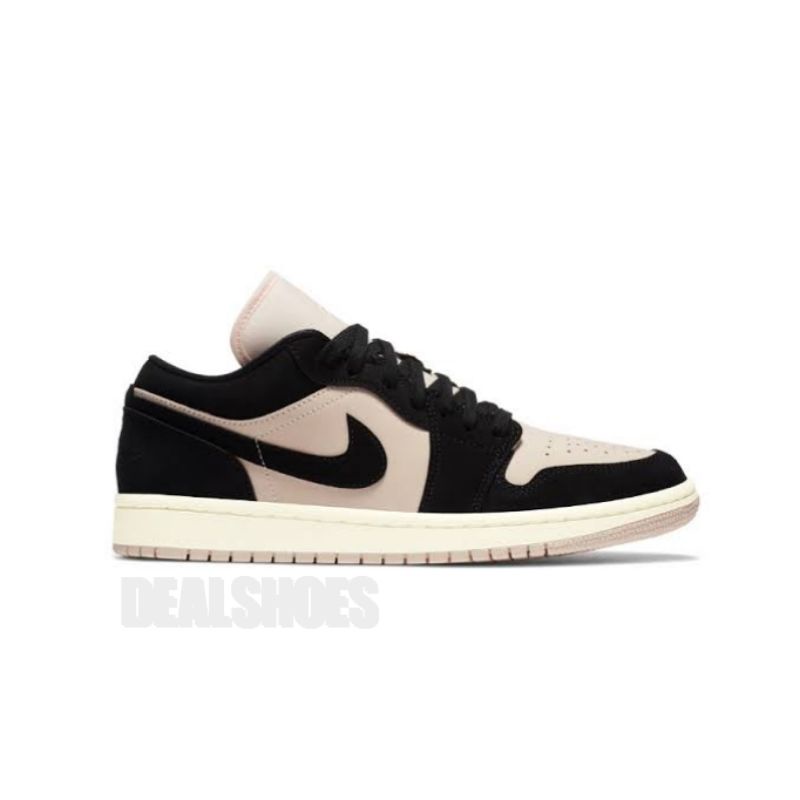 Jordan 1 Low - black / guava ice-white