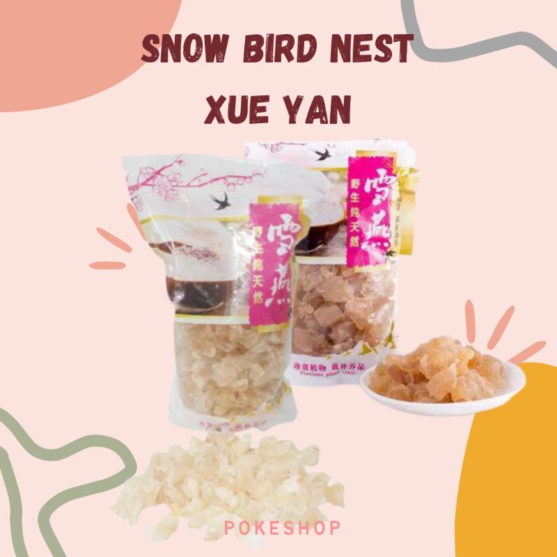 

Snow Bird Nest / Xue Yan (雪燕) MURAH!!! Kualitas Bagus ASLI Import - 50Gram