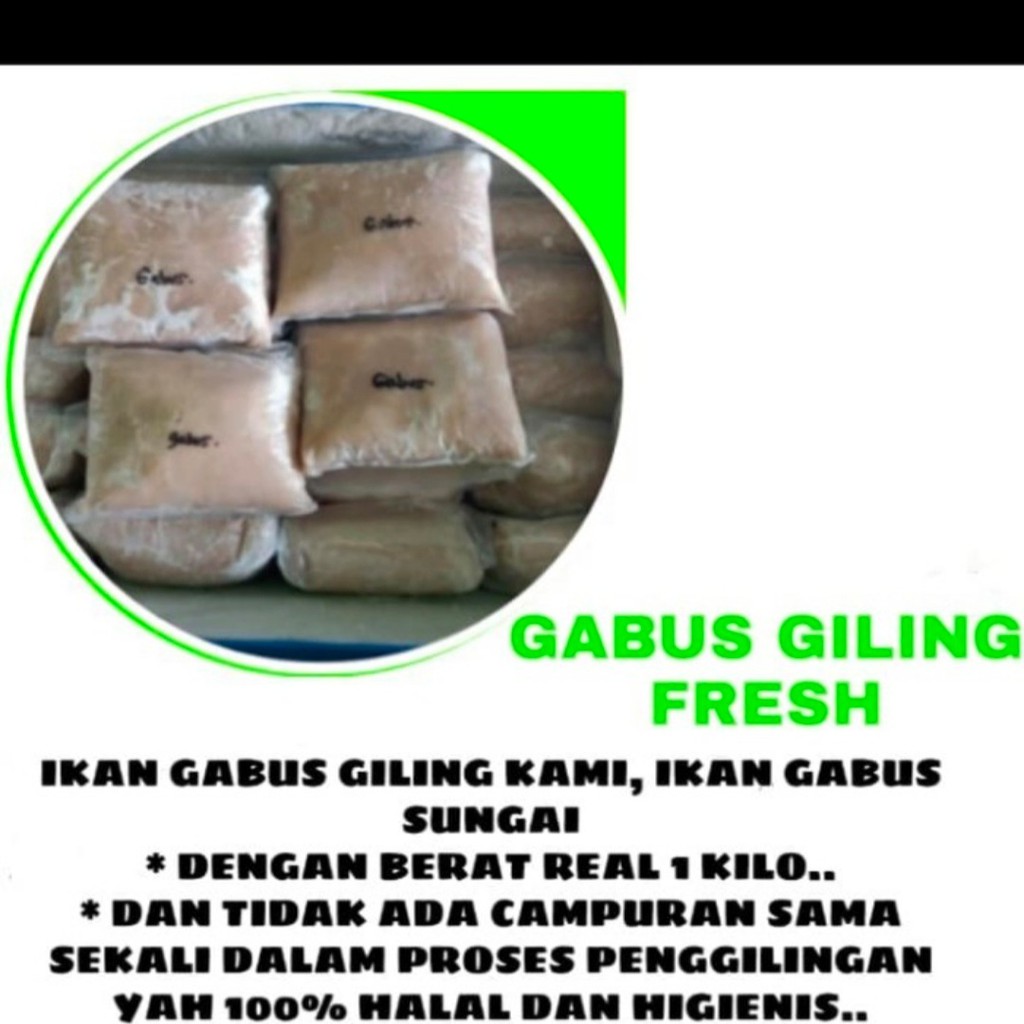 IKAN GABUS GILING SUPER 1KG