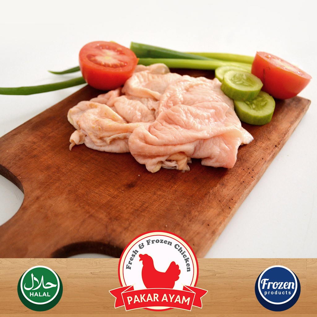 

Kulit Ayam Broiler Kualitas Premium. Bisa kirim via Go-jek.