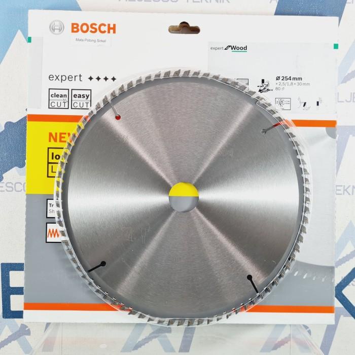 Bosch Mata Gergaji Kayu 10 Inch 80T Circular Saw Blade