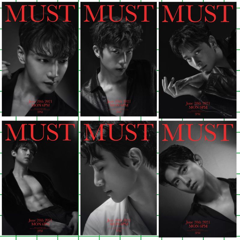 POSTER KPOP - 2PM : MUST