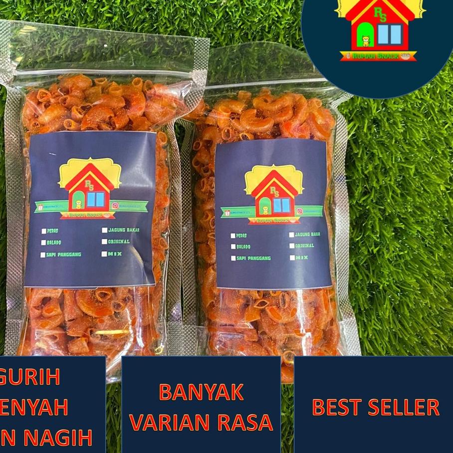 

Promo Terbatas⛄ Rumah Snack Makaroni Bantet Pouch Sedang bukan Keripik Pangsit bukan Keripik Bawang Pedas Manis/Balado/Sapi Panggang/Jagung Bakar/Jagung Bakar/Mix/Original/Gurih | 1.1 F⚡ash sale | COD | LAUNCHING