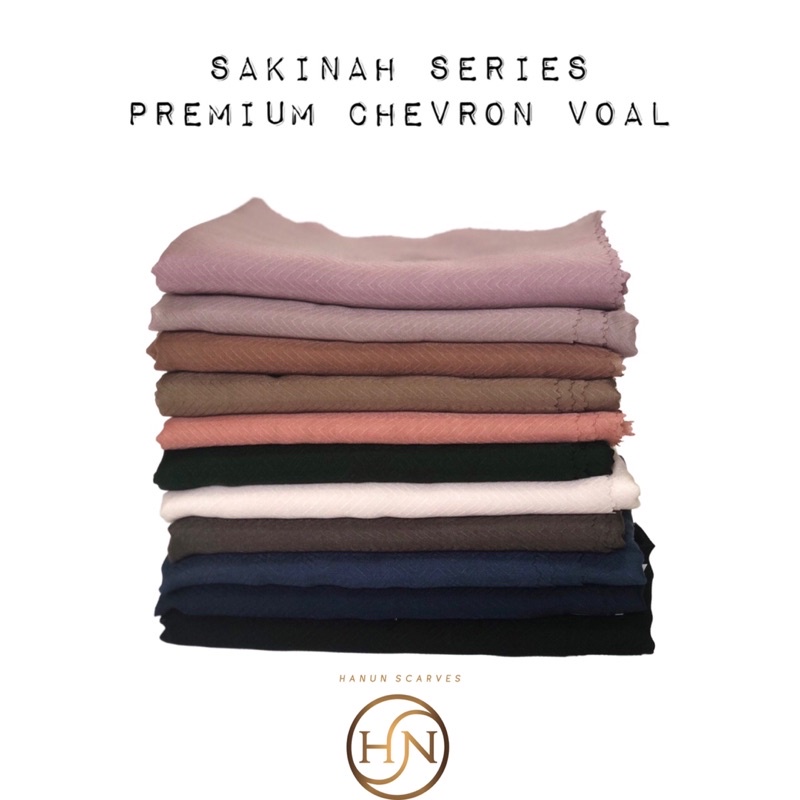 Sakinah Series Basic Voal Chevron Premium