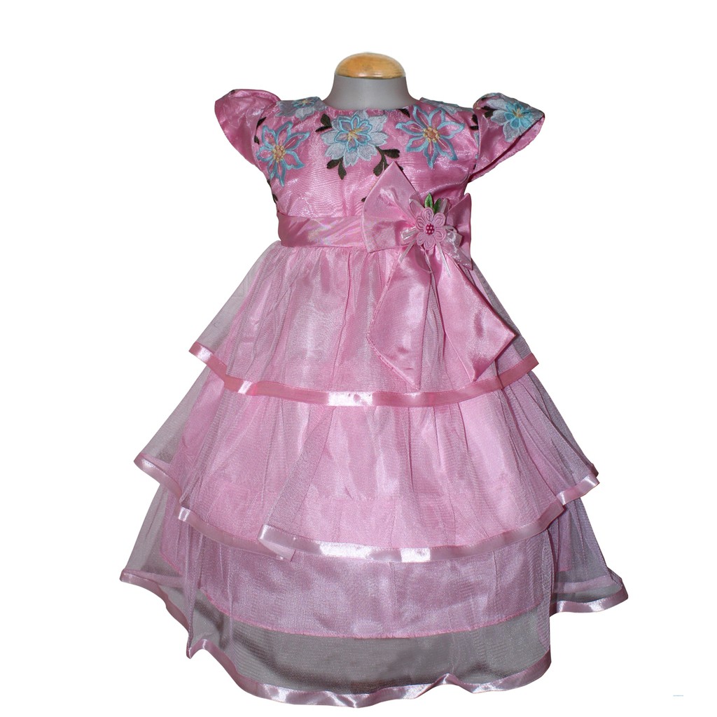 Dress Kids Belis/Dress Murah/Gaun Anak 5 - 12 Tahun/Baju Anak Jalan - Jalan