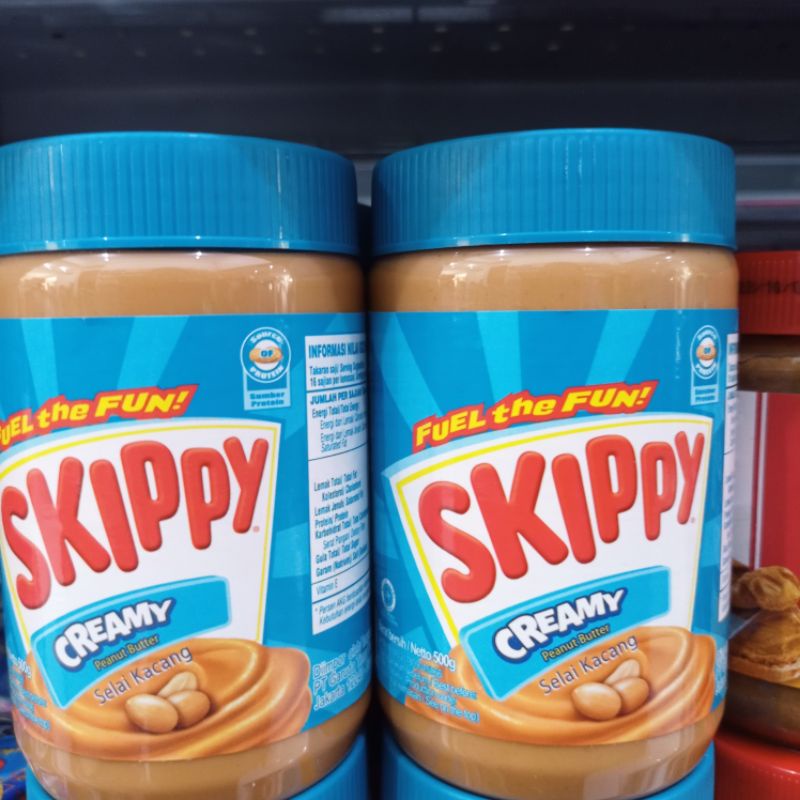 

Skippy peanut butter creamy / selai kacang kemasan 500gr