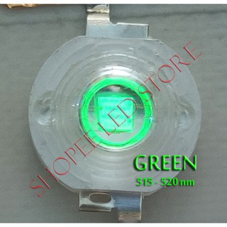 [DSP-9053] HPL LED 3 WATT GREEN 515 - 520 nm SUPER BRIGHT