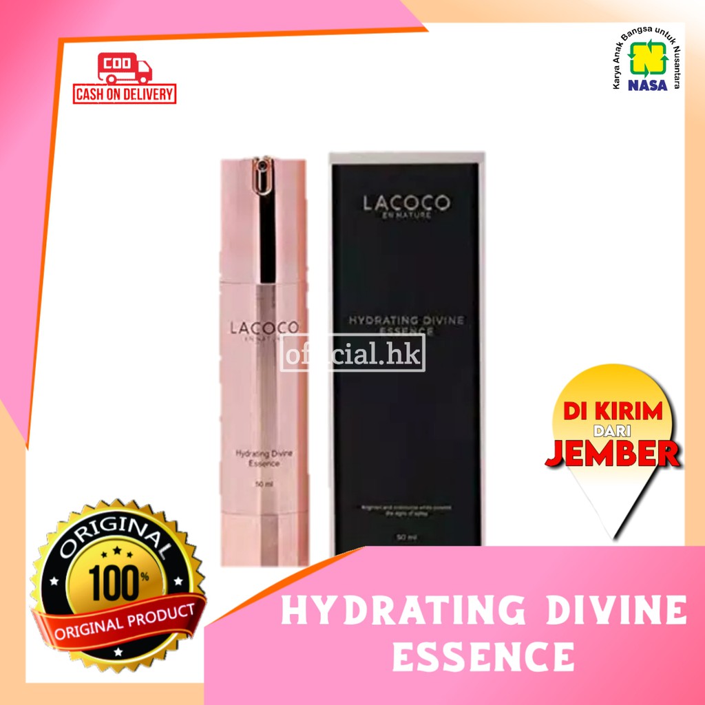 COD - Perawatan Terbaik Untuk Wajah Berjerawat LACOCO HYDRATING DIVINE ESSENCE - OFFICIAL.HK