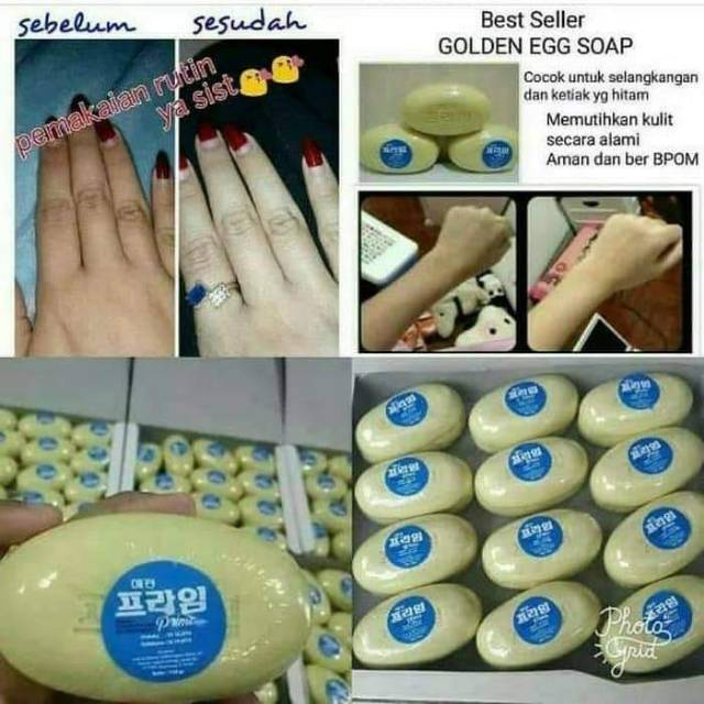 Sabun Pemutih Badan / Sabun Korea Pemutih Original 100% Dijamin Kulit Putih Mulus