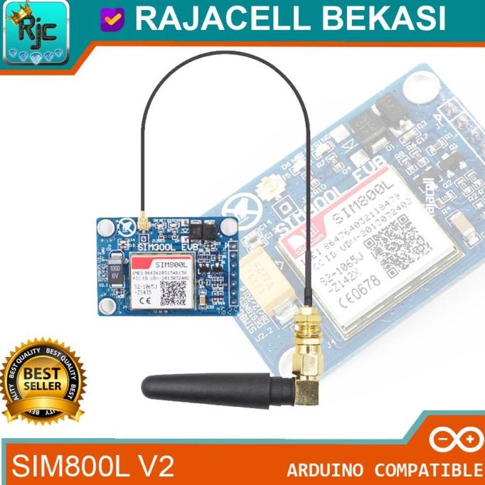 Jual Sim800l V2 Upgrade Version Gsm Gprs Module For Arduino 5v Shopee Indonesia 5800