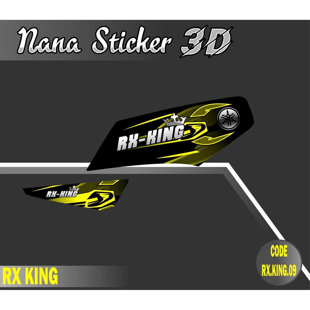 Striping RX King - Stiker Rx King List Variasi Motor STICKER RX KING CODE 09