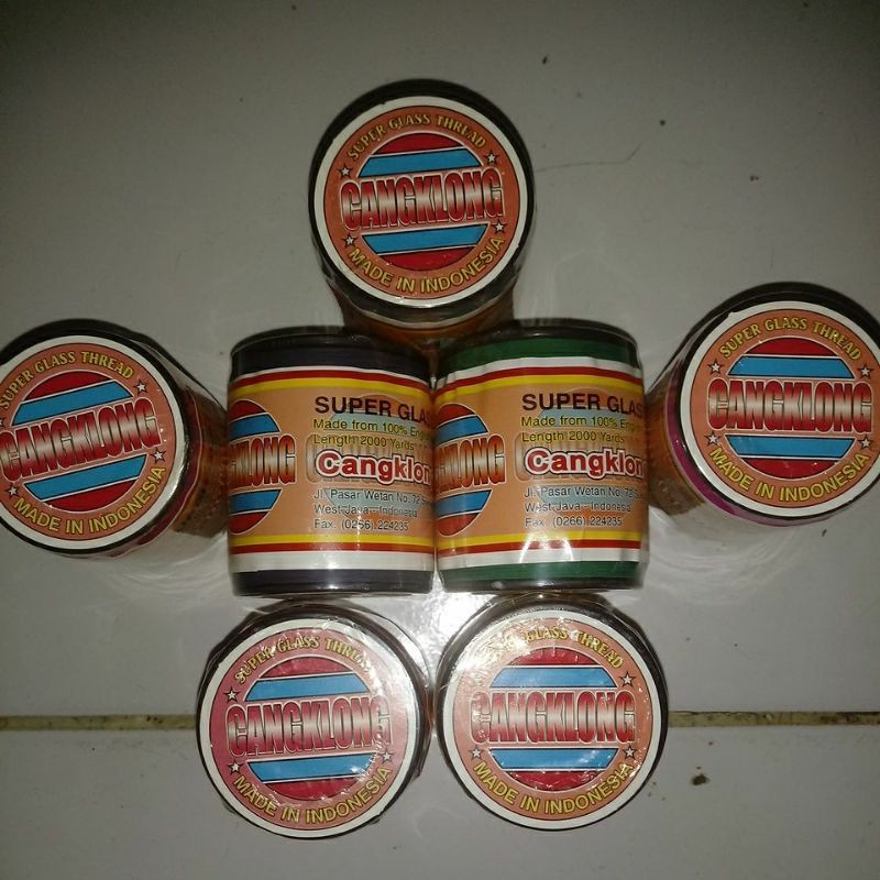 Gelasan Benang Katun Double Cangklong