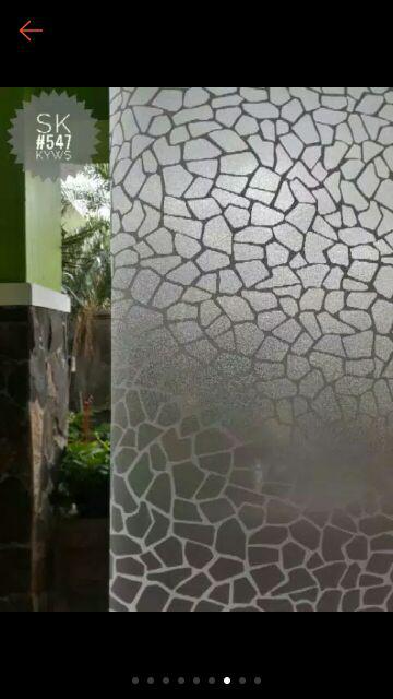 Kykids Sticker Stiker Kaca 01 Minimalis Uk 45cm X 5meter