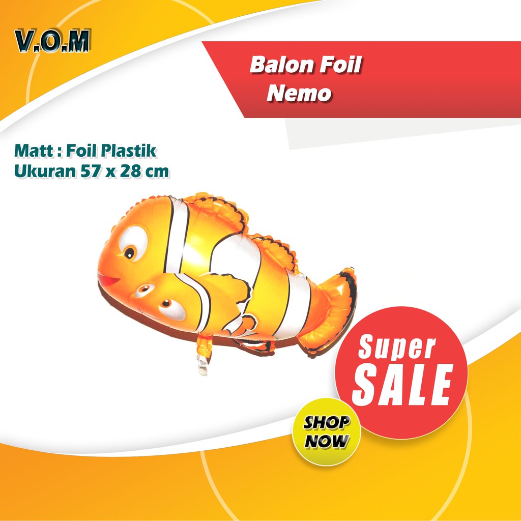 Balon Foil Nemo 0424