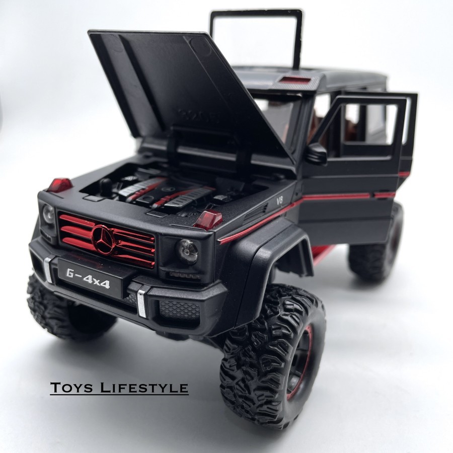 Mainan Mobil Diecast Mercedes G Class Off Road 1:32 (Hitam)