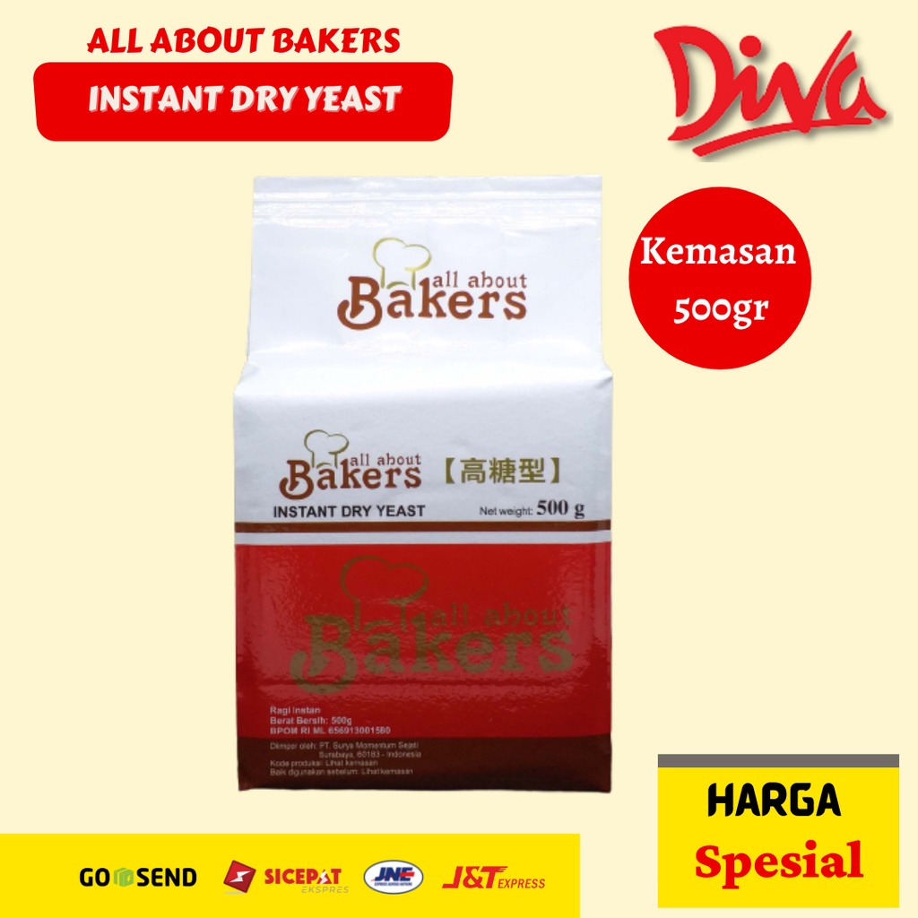 

[500gr] All about Bakers AAB - Instant Dry Yeast