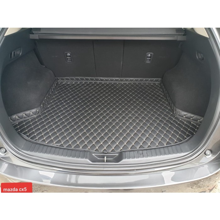 LUXURY MAT PLUS Karpet Mobil 7D Mazda ALL NEW CX5 Full Leather Layer