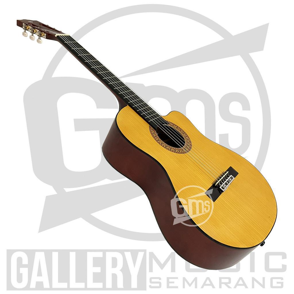 Gitar Klasik Cutaway Nylon C315 Tanam Besi Gitar Klasik Nylon Cutaway