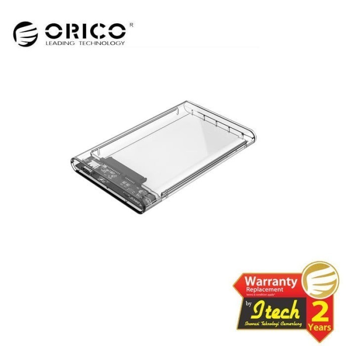 ORICO 2139C3-G2 2.5in Transparent Type-C 3.1 Gen2 HardDrive Enclosure