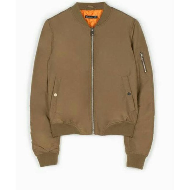 KUALITAS BAGUS JAKET BOMBER JOKOWI - STRADIVARIUS CEPETAN..