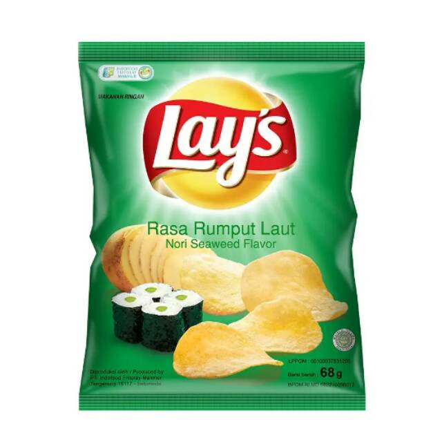 

LAY'S SN AL VOIL RUMPUT LAUT 68 G
