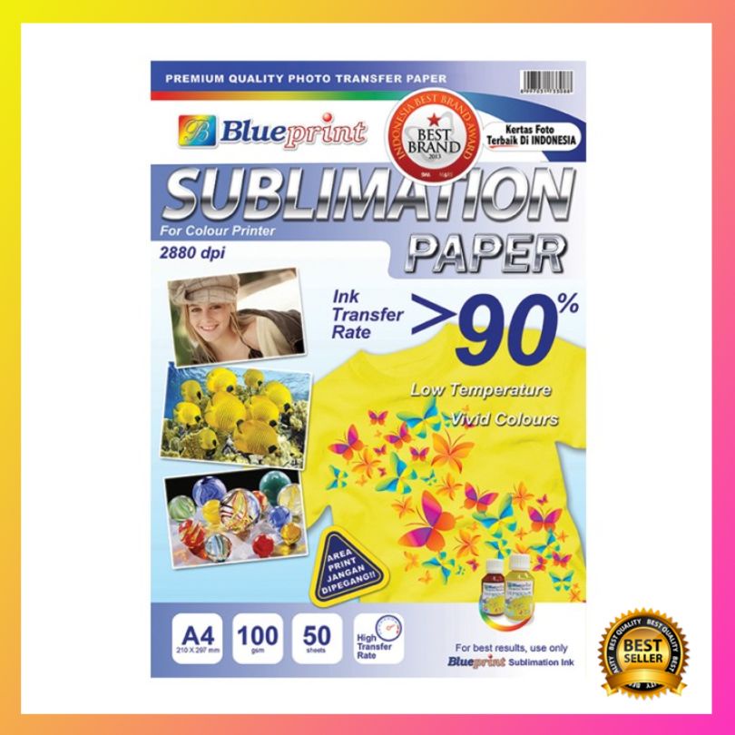 

Diskon Blueprint Sublimation Paper A4