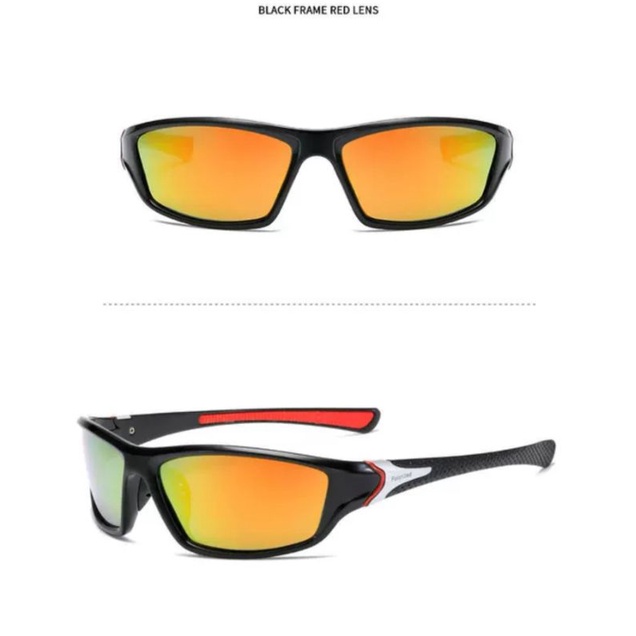 Kacamata Sepeda Gowes Polarized Bicycle Glasses Outdoor Kacamata Gaya D120