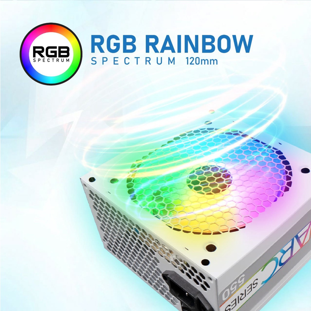 POWER SUPPLY/PSU VURRION ARC SERIES 550 FROZE EDITION 80+ RGB 550W