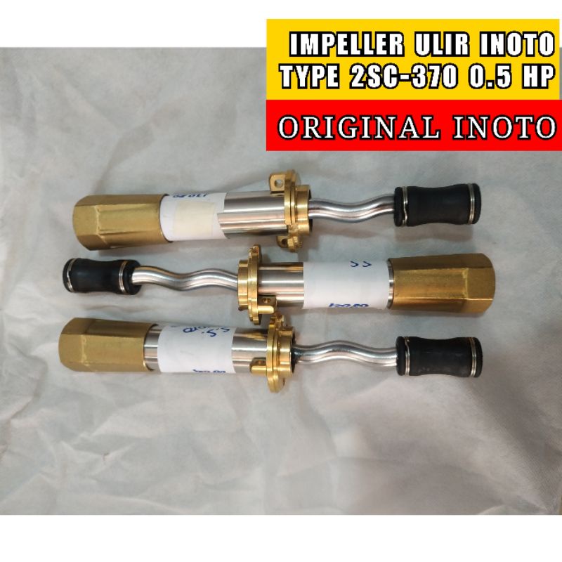 [ ORIGINAL INOTO ] Impeller Ulir Type 2SC-370 Batang Spiral Submersible Deep Well 2 inch 0,5 HP Out 