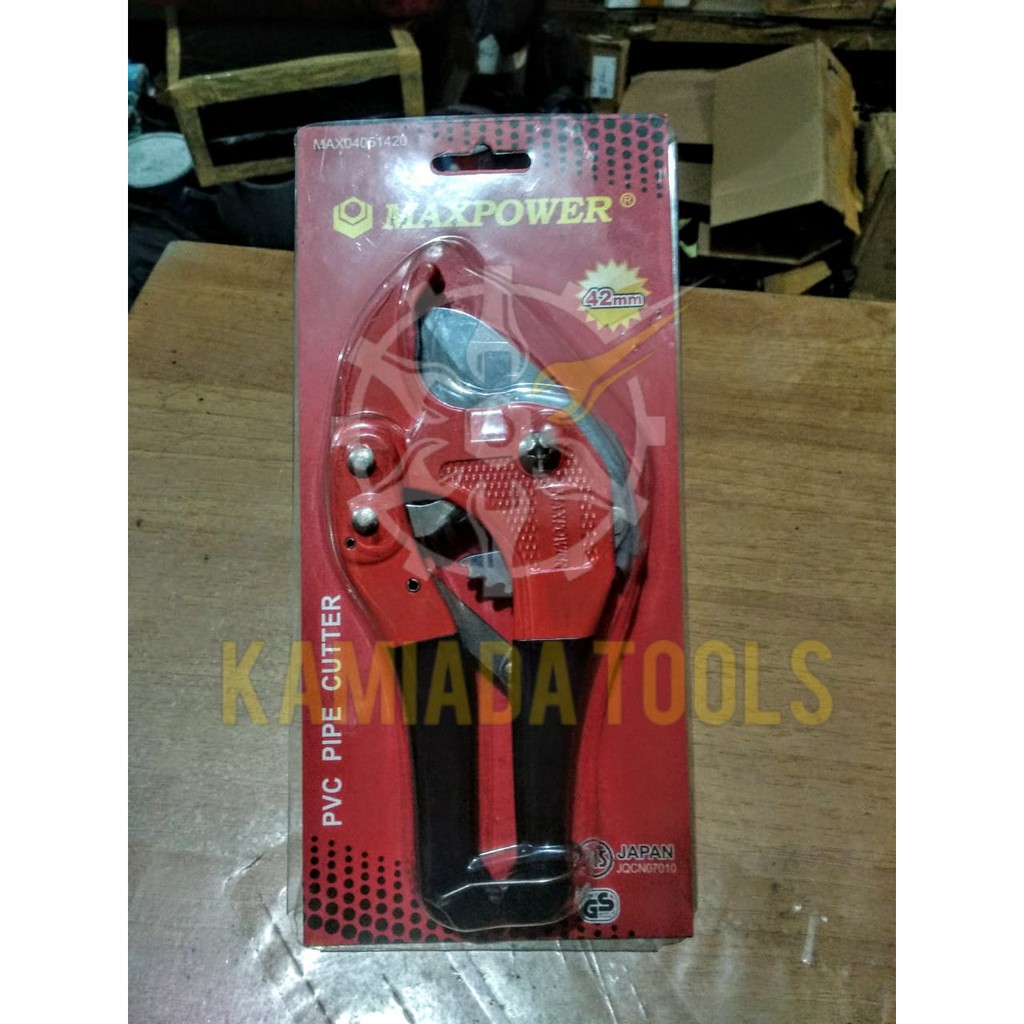 Gunting Pemotong Pipa PVC MAXPOWER/ PVC Pipe CUTTER MAXPOWER/ Gunting Pipa PVC MAXPOWER