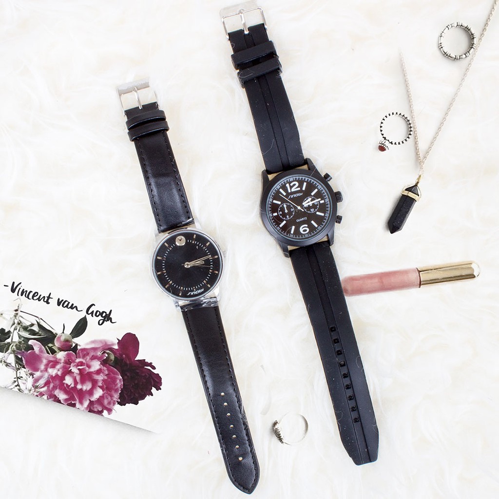 FREE Sinobi Men Watches Quartz Hitam, BUY Sinobi Watch Chronograph