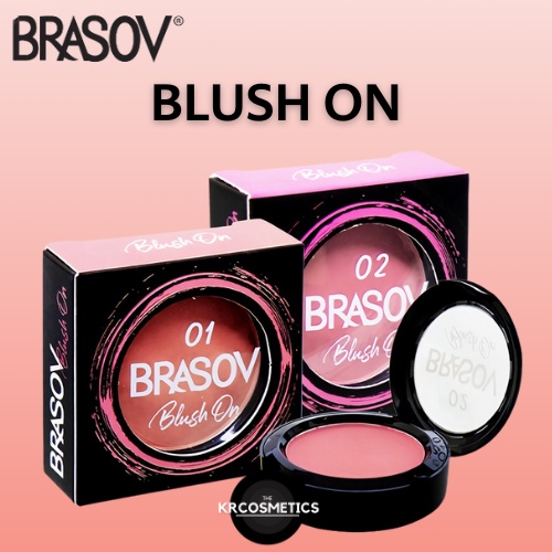 BRASOV blush on blusher perona pipi 4,5 gr