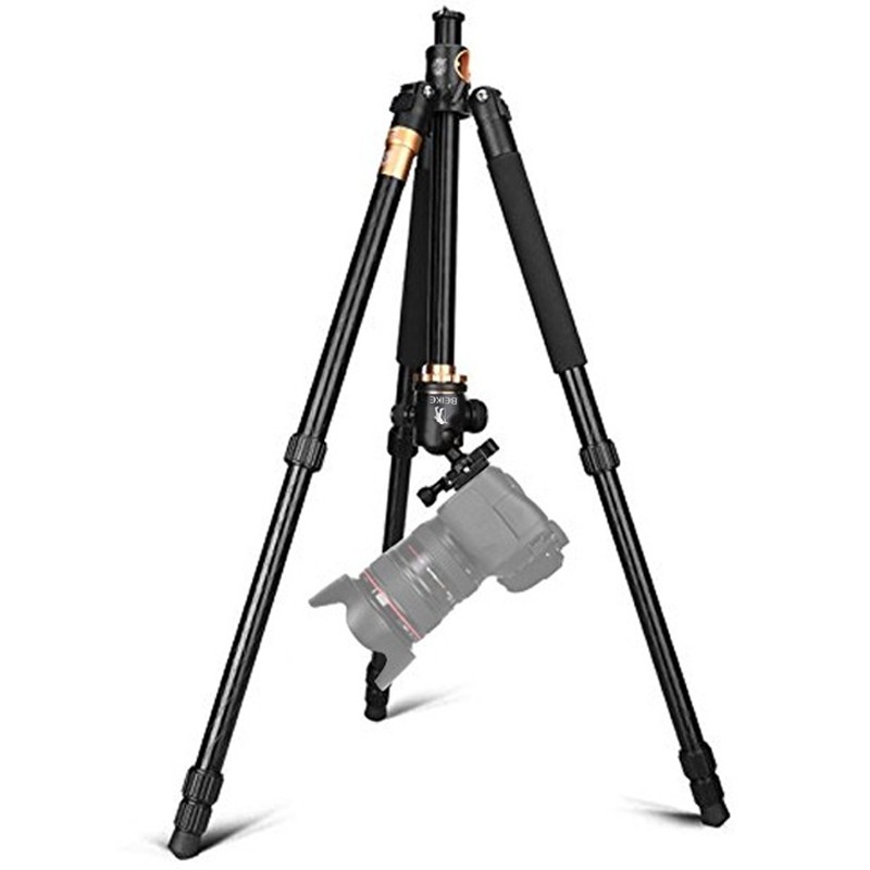 Beike QZSD Q999H Portable Professional Tripod Flatlay Horizontal Monopod Garansi Resmi-1
