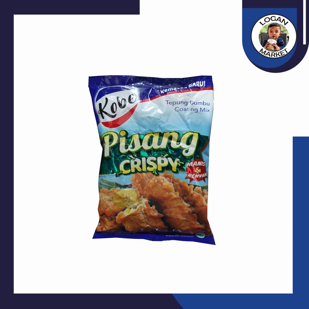 Kobe Tepung Pisang Goreng Crispy 210gram 210 gram