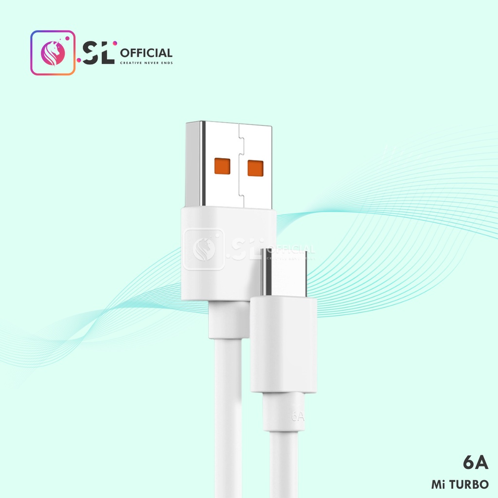 KABEL DATA XIAOMI TURBO TYPE C ORIGINAL 5A 33W MAX