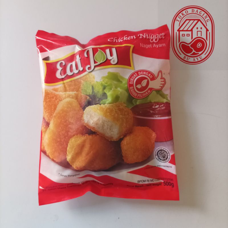 

Eat Joy Chicken Nuggets 500 gram / Nugget Eat Joy