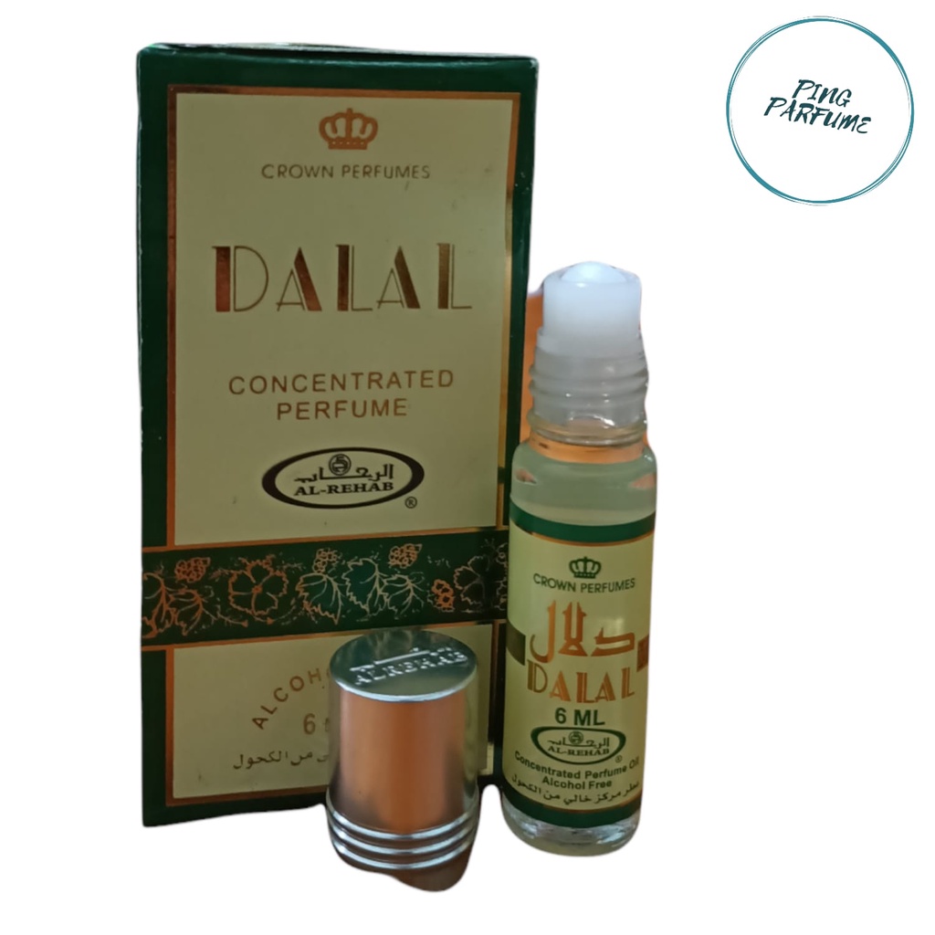 Parfum Arab Dalal Al-rehab kemasan 6ml