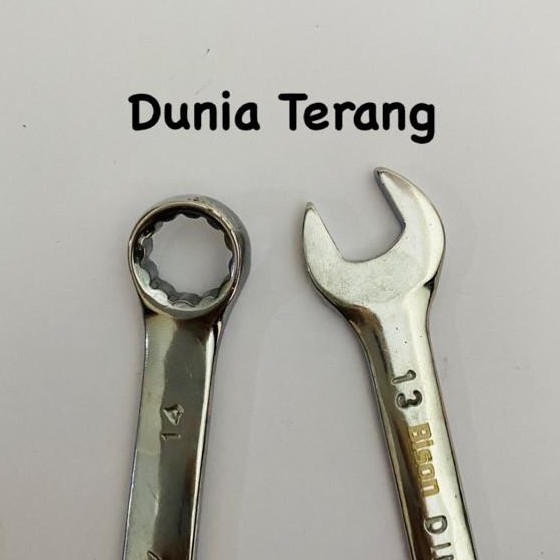 BISON KUNCI RING PAS Set 8pcs 8mm - 19mm  Kombinasi - Reng Pas 8-19mm Combination Spanner