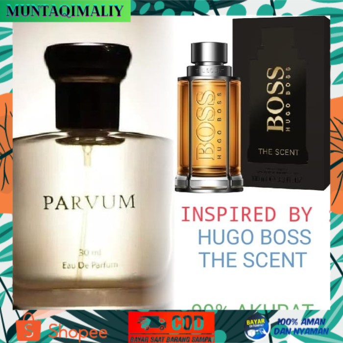 [TERBARU] Parfum Pria Hugo Boss Scent/Parvum Inspired by Hugo Boss The Scent