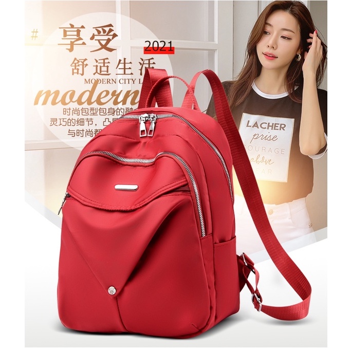 (2Pc Bisa 1Kg)GTBI998874376  New arrival  !!! Tas Ransel  Wanita Import Premium Tas Ready