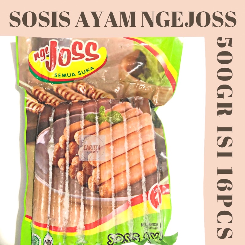 

Ngejoss sosis ayam panjang 500gr isi 16pcs | Probolinggo